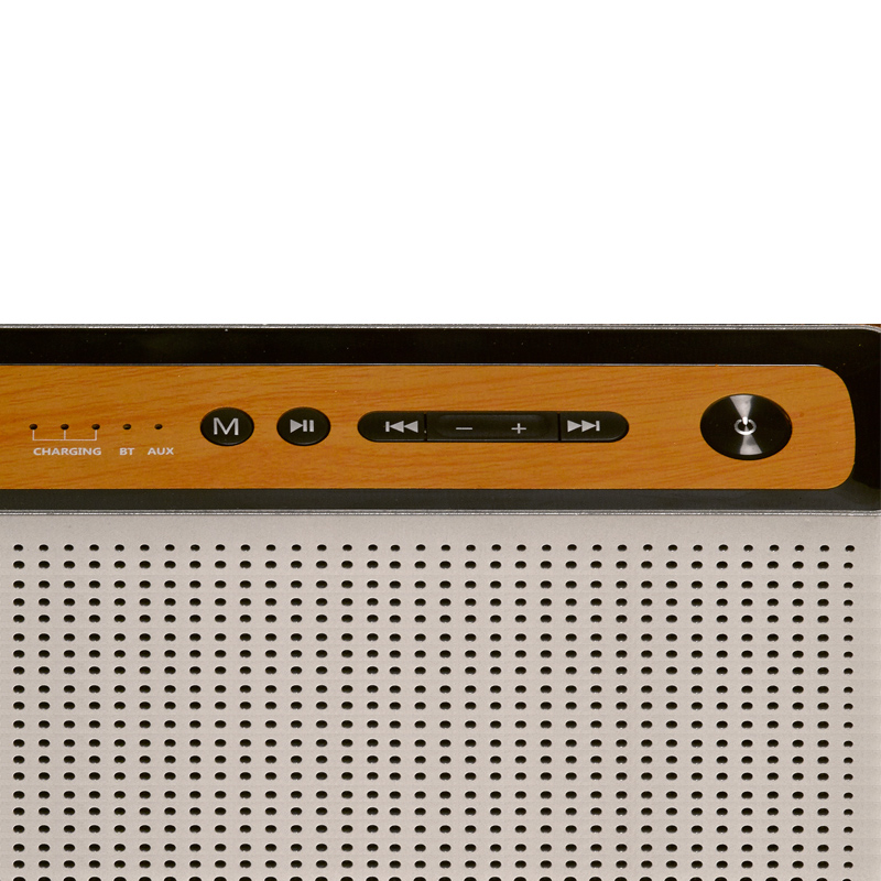 Denver BTS-200 Silver Bluetooth Lautsprecher