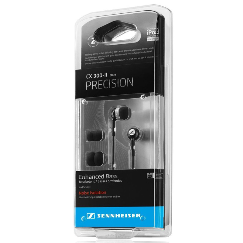 Sennheiser CX 300-II Precision In-Ear Kopfhörer schwarz