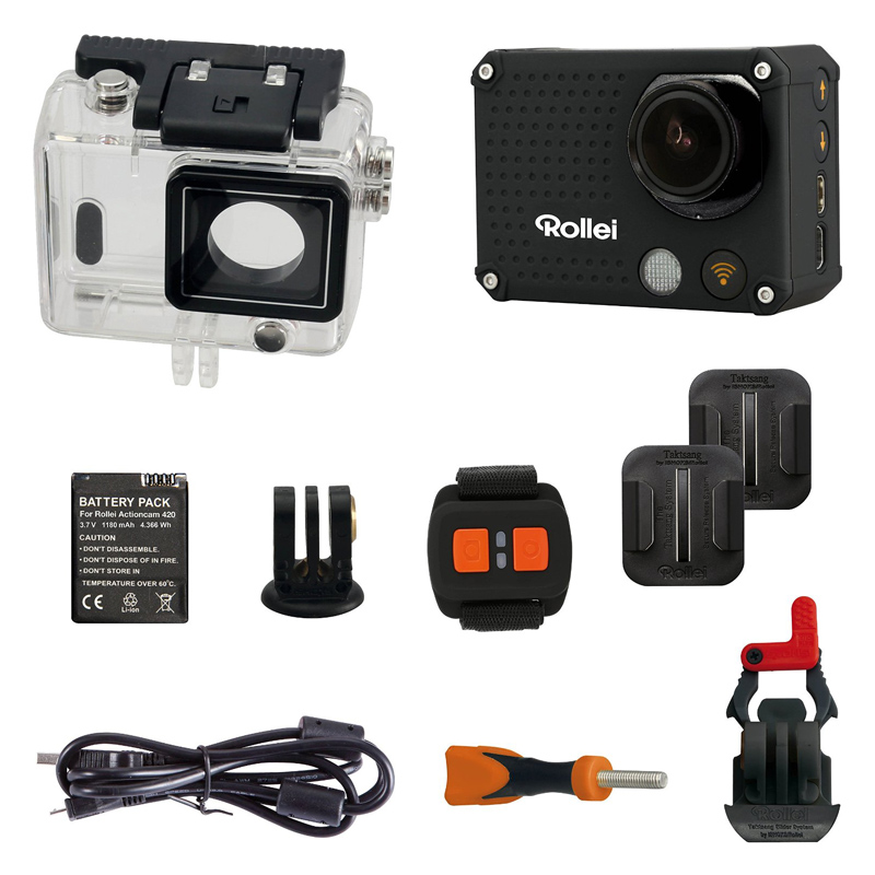 Rollei Actioncam 420 WIFI Action Camcorder mit 4K