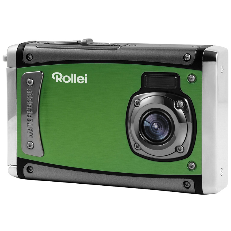 Rollei Sportsline 80 wasserdichte Digitalkamera grün