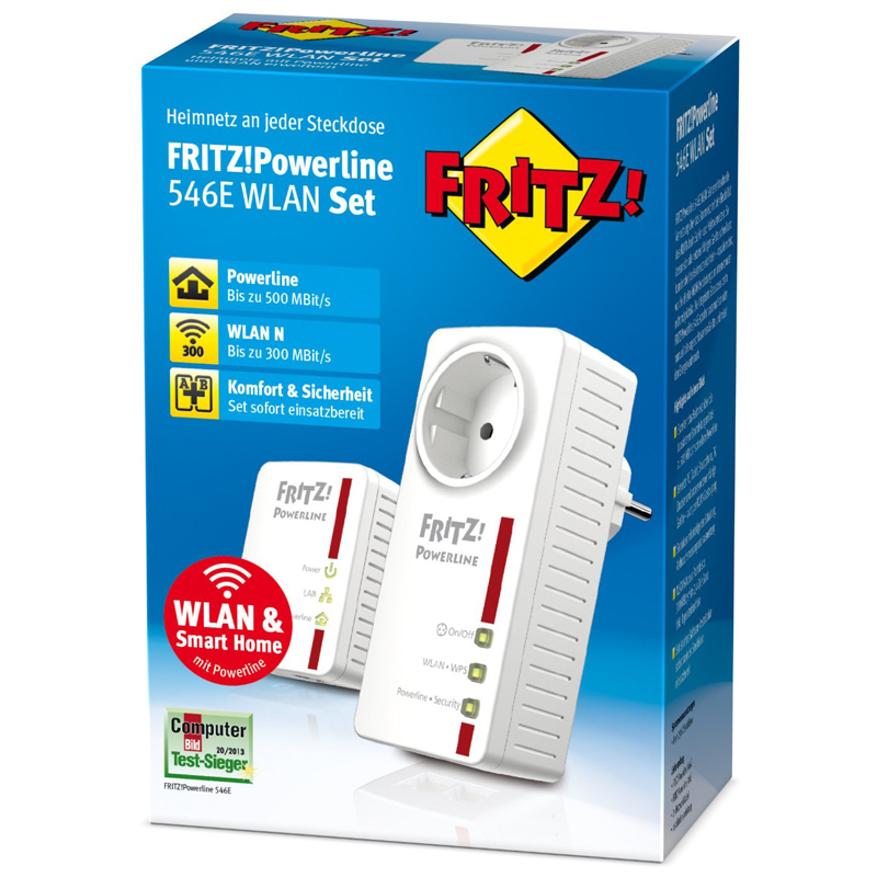 AVM FRITZ!Powerline 546E WLAN Set