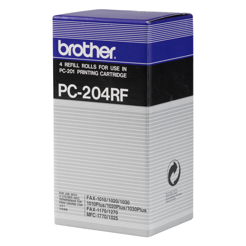 Brother PC-204RF Thermotransferrolle 4er Pack
