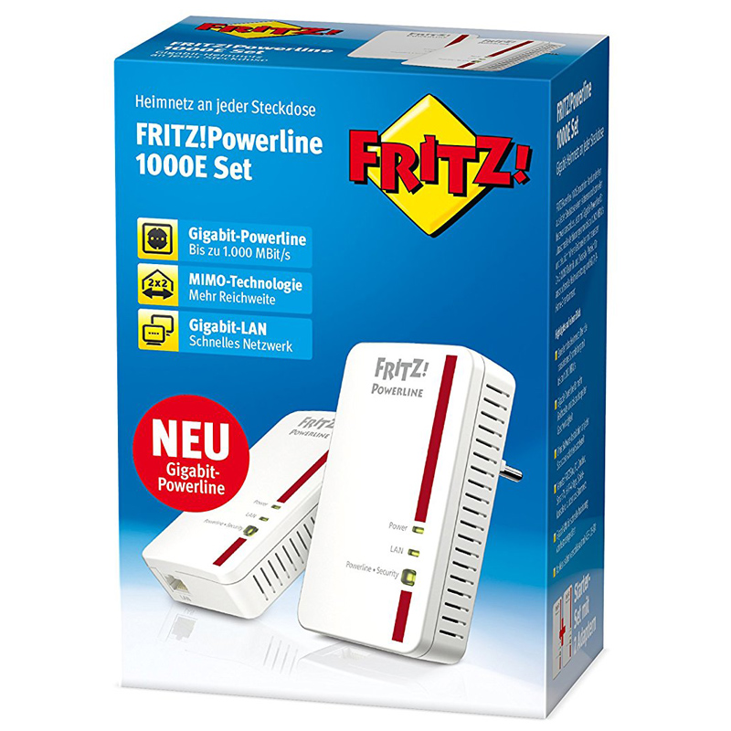 AVM FRITZ!Powerline 1000E Set