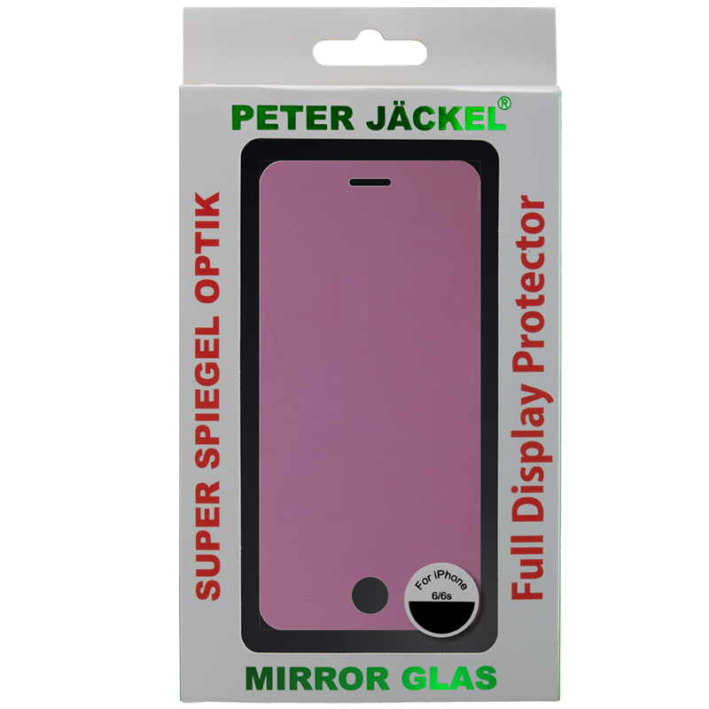 Peter Jäckel HD Mirror Glass für Apple iPhone 6/ 6S/ iPhone 7 Lila