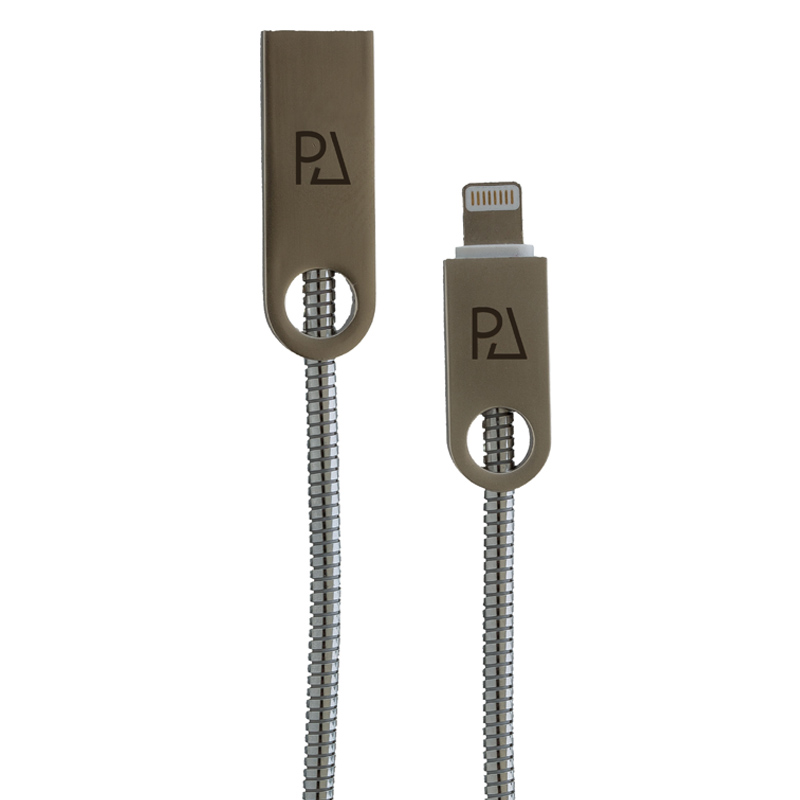 Peter Jäckel USB Data Cable METAL HIGH END Lightning Silver