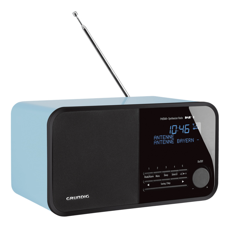 Grundig TR2500 DAB+ digital Radio pastel blue