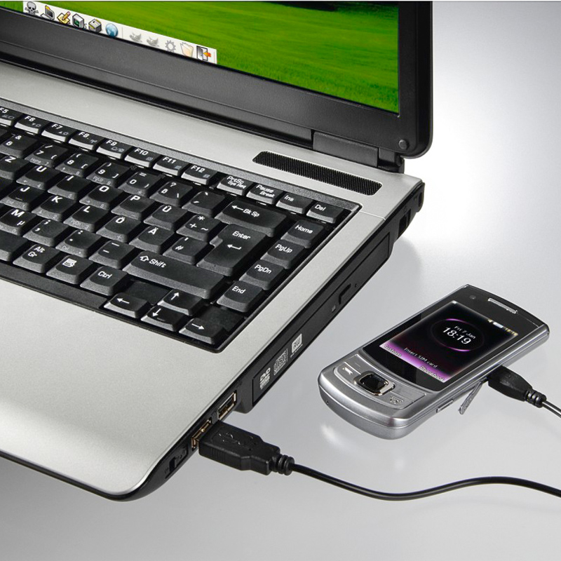 Hama Lade-Sync-Kabel, Micro-USB, 1,4 m, Schwarz