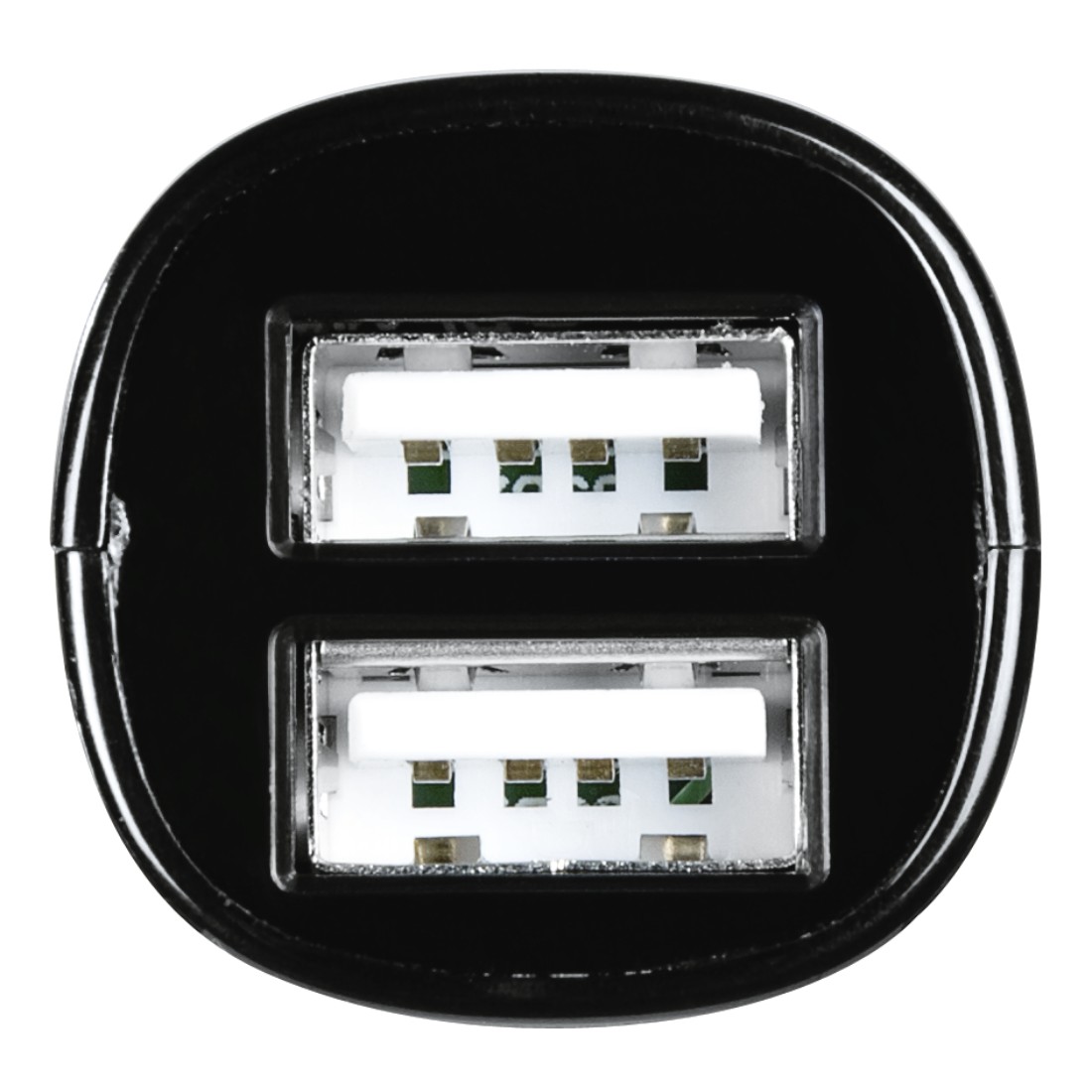 Hama Kfz-Ladegerät, 2-fach USB, 4.8 A, Schwarz