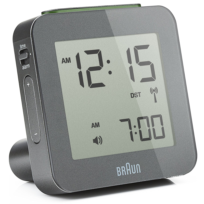 Braun BNC009 Funkwecker Grau