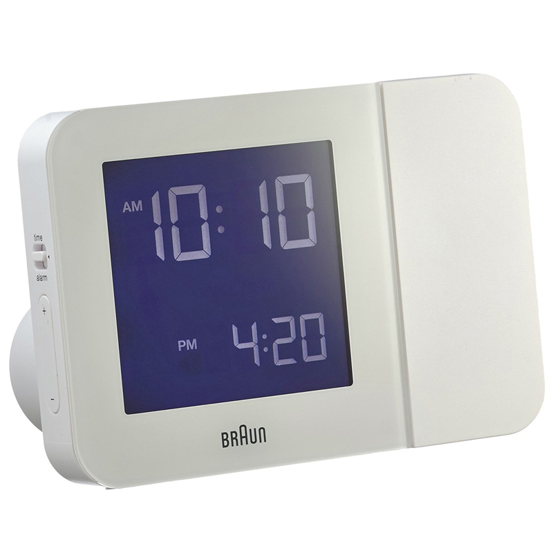 Braun BNC015 Funk Projektionswecker Weiss