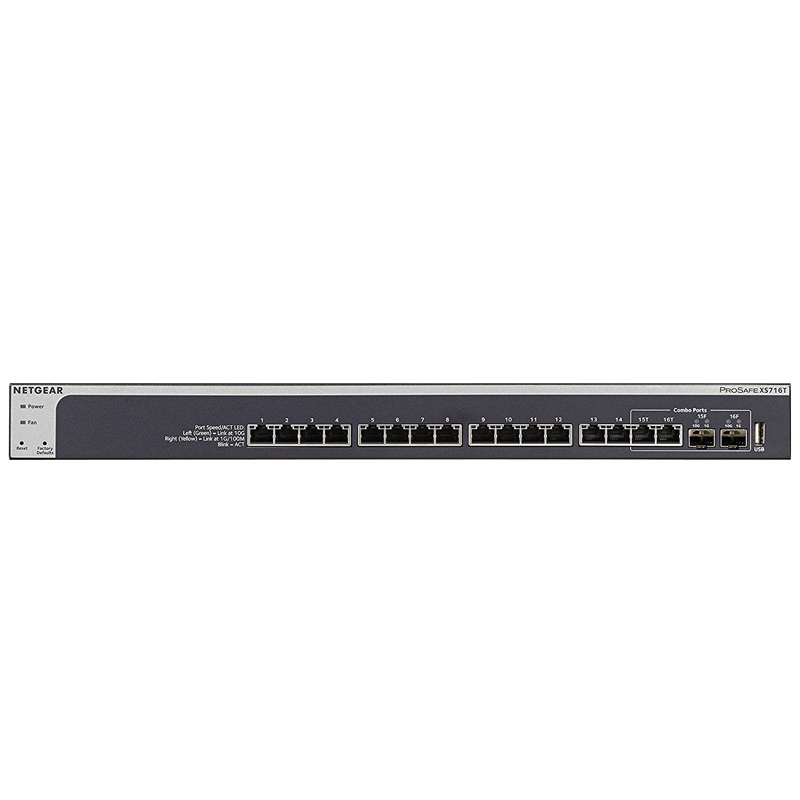 Netgear 16-Port 10-Gigabit Ethernet Smart Managed Switch