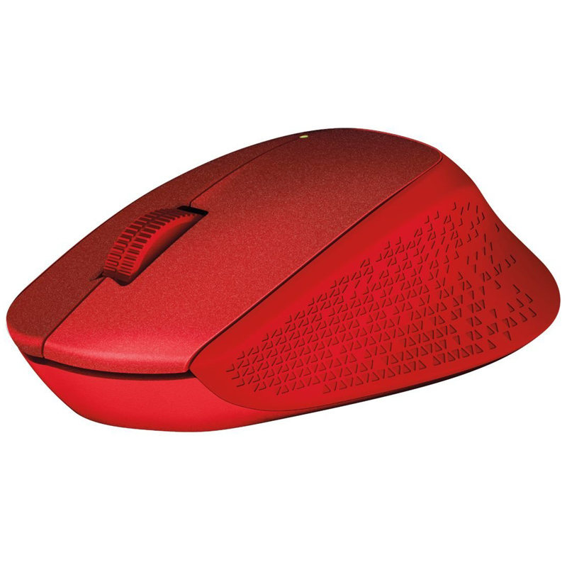 Logitech M330 Silent Plus Maus rot