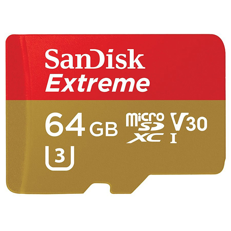 SanDisk Extreme 64GB microSDXC Speicherkarte