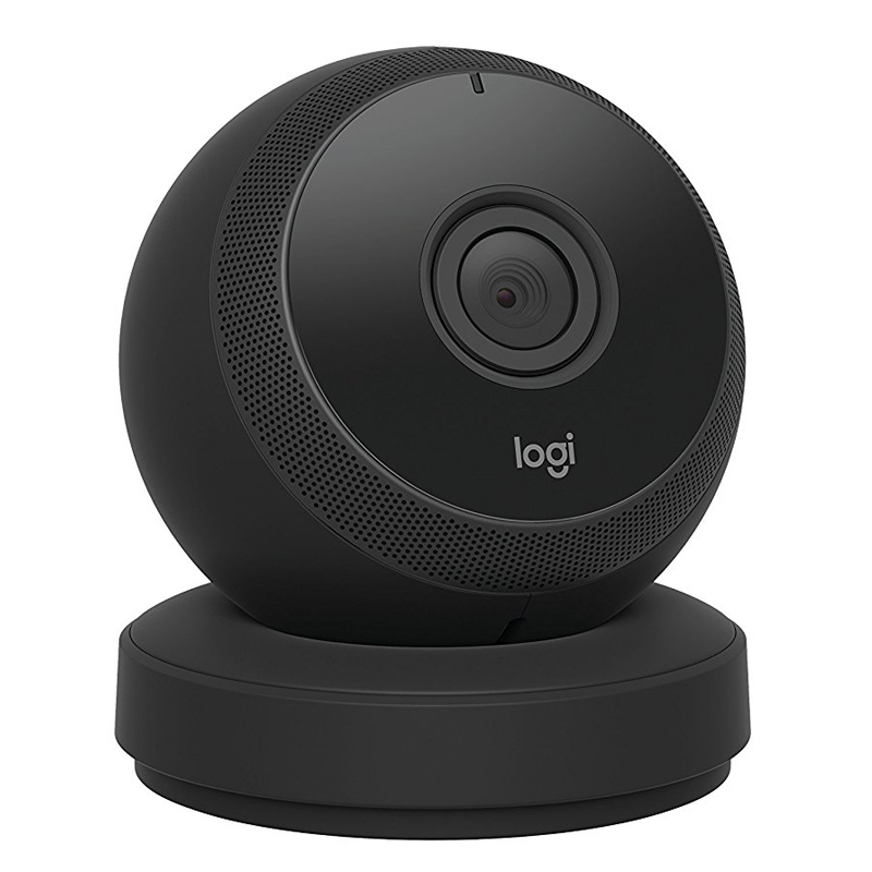 Logitech Circle Wi-Fi Video-Überwachungskamera schwarz
