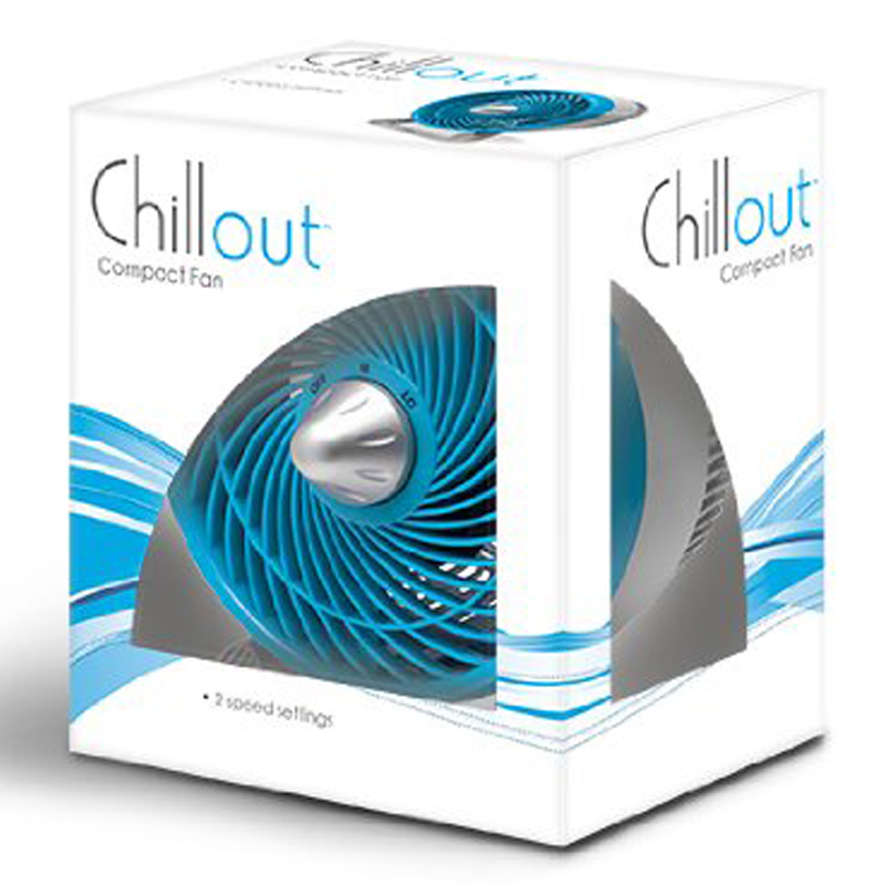 ChillOut GF601E Tischventilator blau