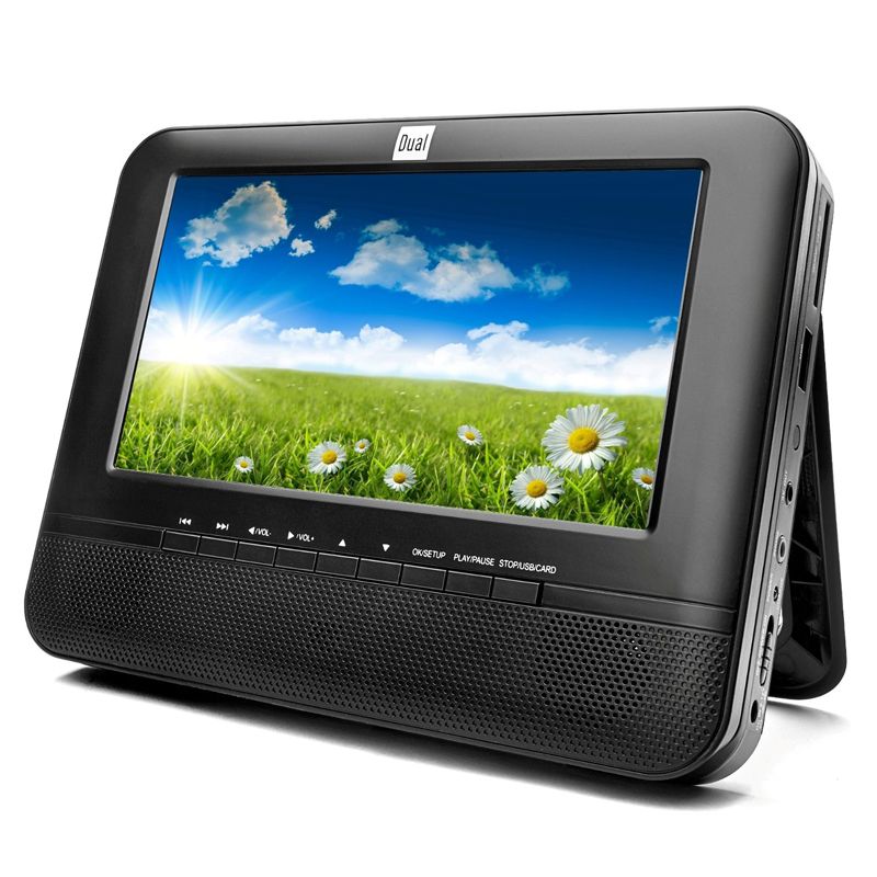 Dual DVD-P702 portable DVD-Player schwarz