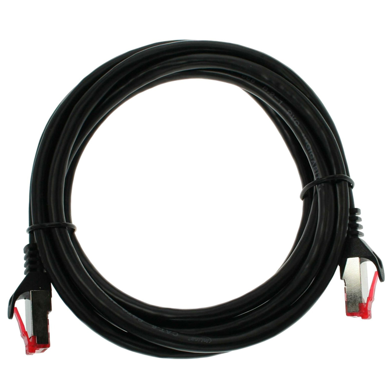 InLine Patchkabel schwarz 0,5m 76450S