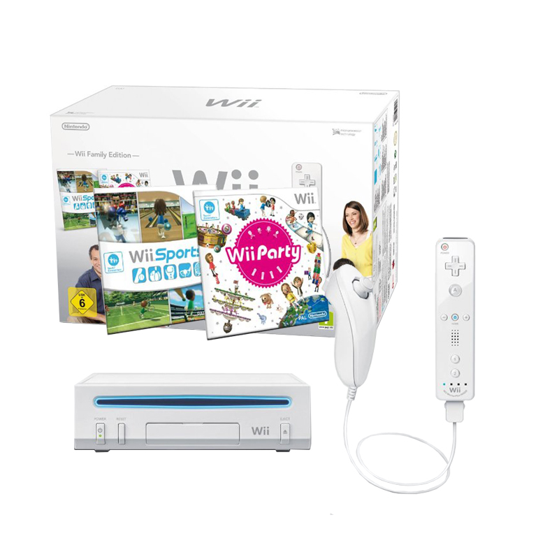 Nintendo Wii Family Edition inkl. Wii Sports + Party
