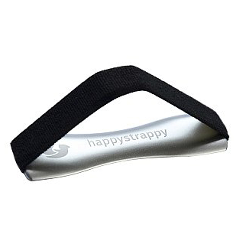 Happy Strappy Smartphone Fingerhalter silber