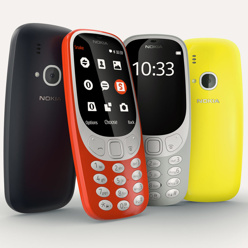 Nokia 3310 Retro Dual SIM Handy blau