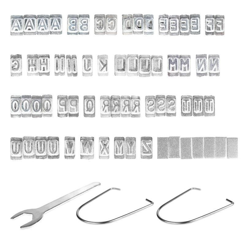 BBQ Grillbrandeisen mit wechselbaren Buchstaben