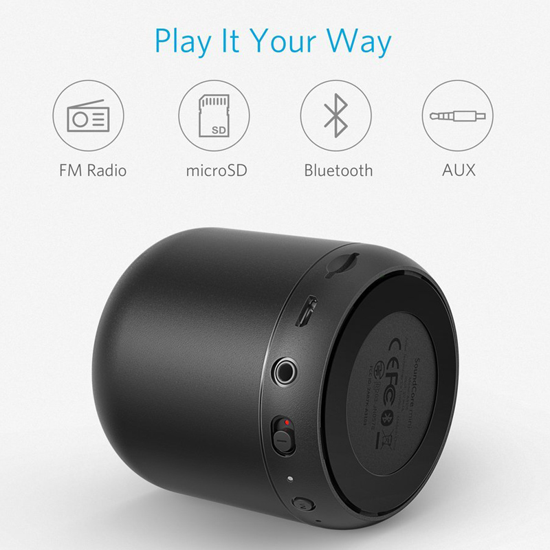Anker SoundCore Mini Super Mobiler Bluetooth Lautsprecher schwarz