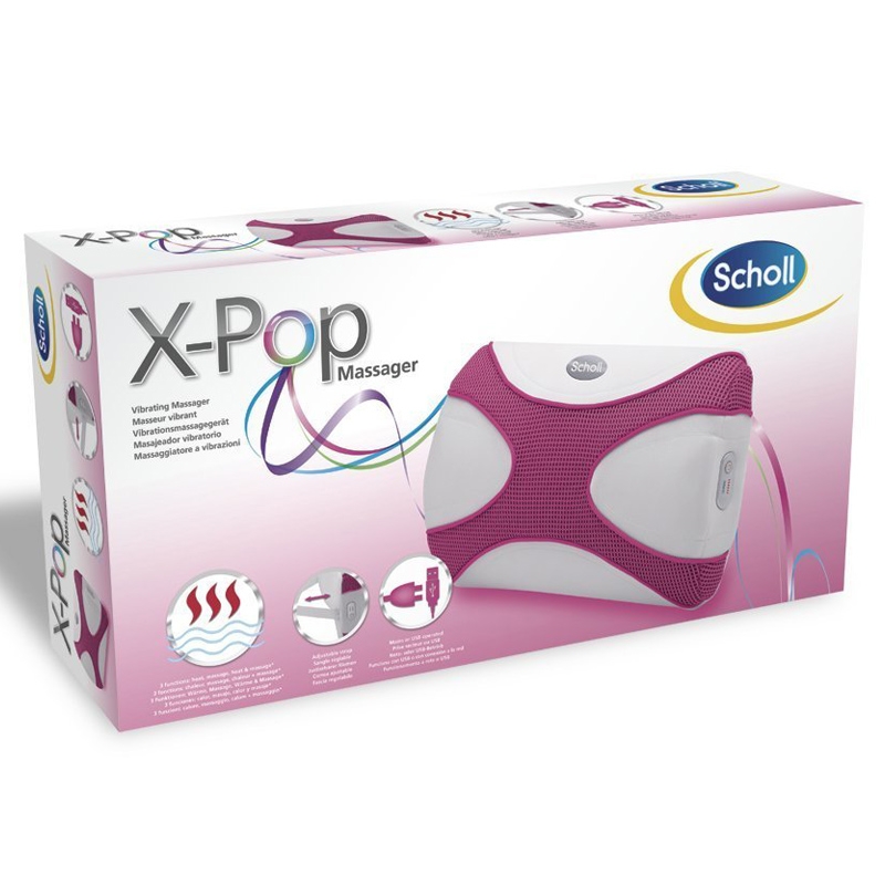 Scholl X-Pop Vibrationsmassagegerät DRMA 7731PE