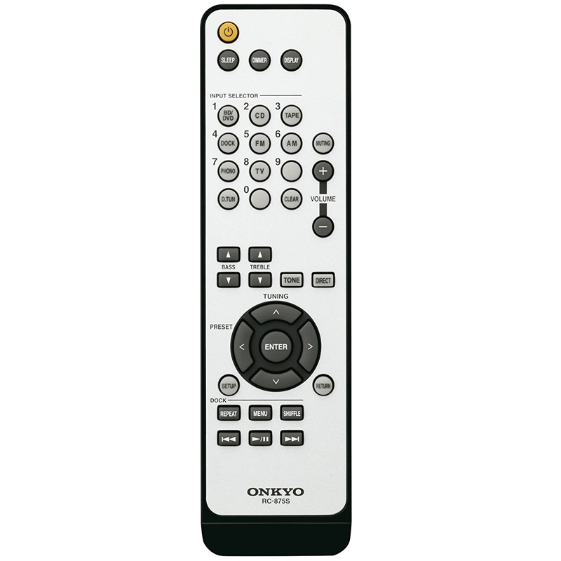 Onkyo TX-8020 Heimkino-Receiver silber