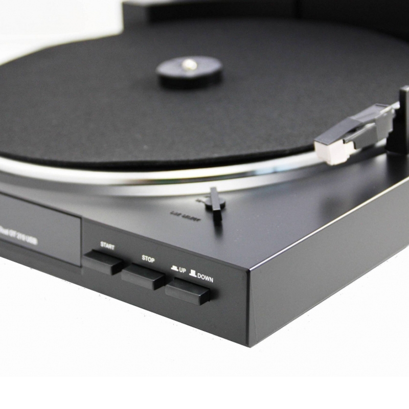 Dual DT 210 USB Plattenspieler schwarz