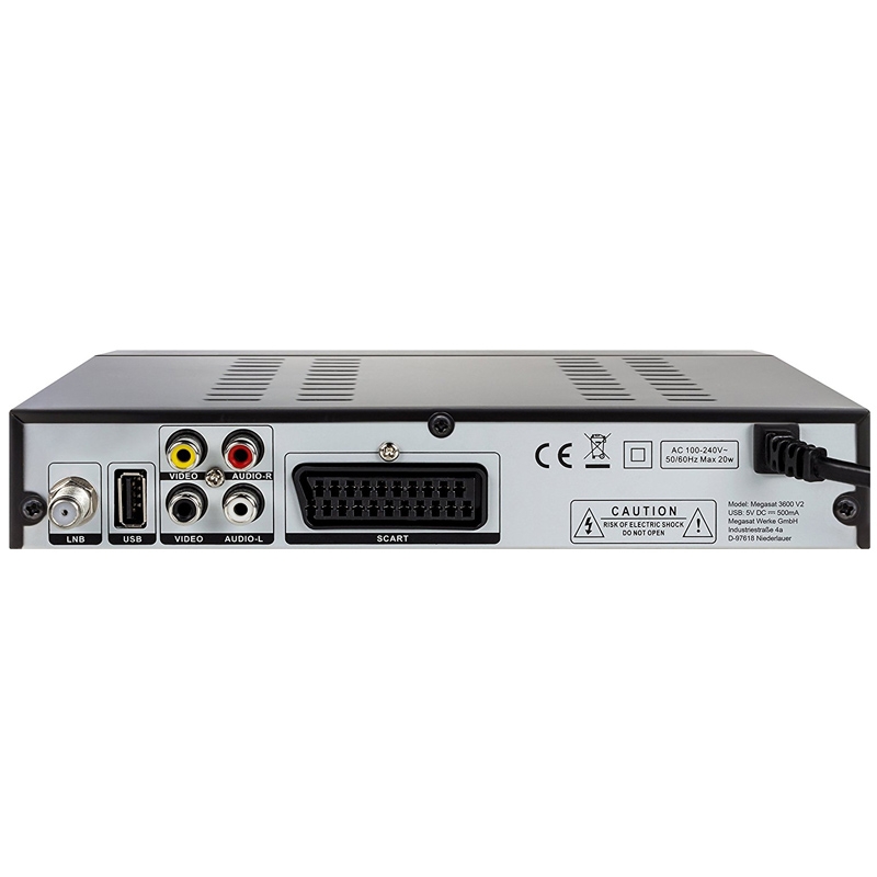 MegaSat 3600 V2 digitaler Satelliten-Receiver