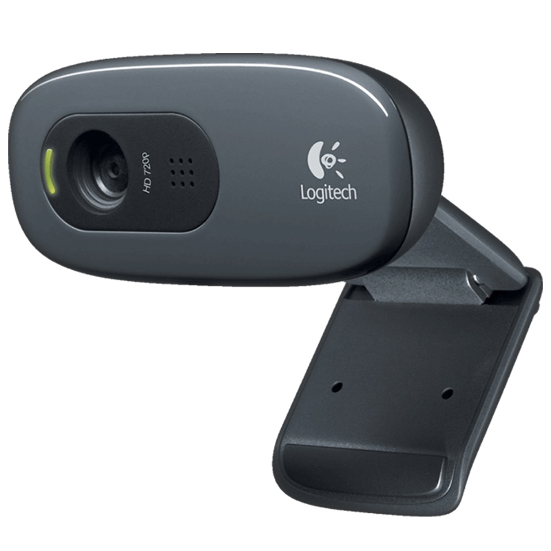 Logitech C270 HD Webcam (720p) schwarz