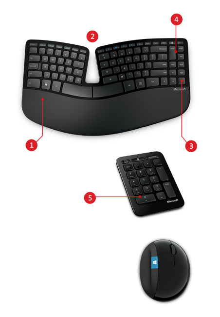 Microsoft Sculpt Ergonomic Tastatur-/Maus-Set