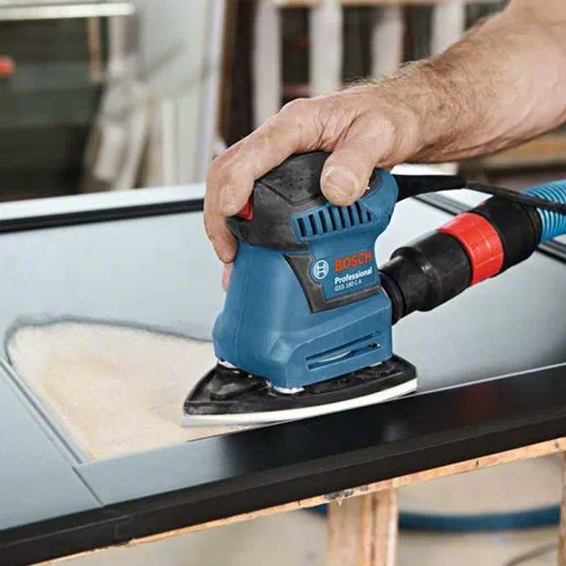 Bosch Professional Schwingschleifer GSS 160-1 A Multi (180 Watt, 1,6 mm)