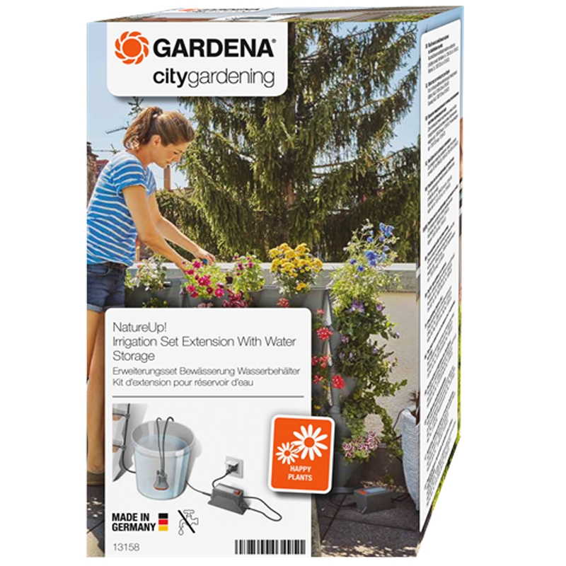 GARDENA 13158-20 NatureUp! Erweiterungsset Bewässerung Wasserbehälter