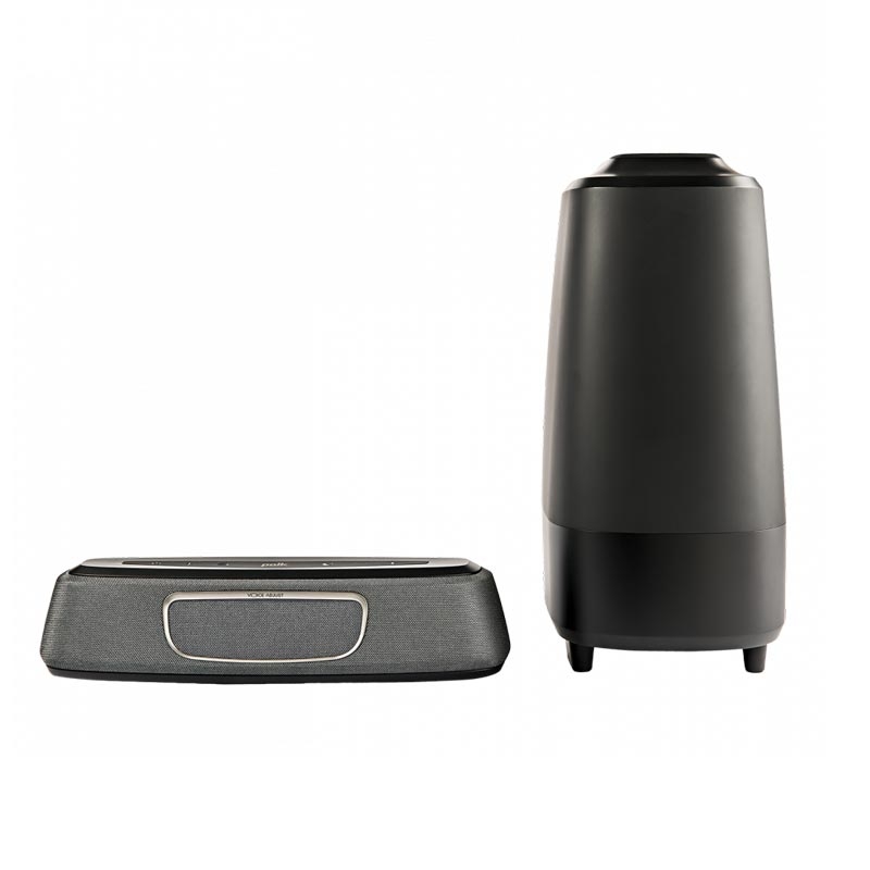 Polk Unisex Audio MagniFi Mini Sound Bar + Wireless Subwoofer Kompaktanlage schwarz