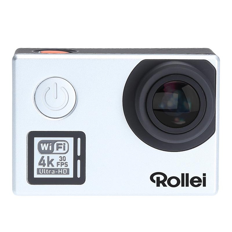 Rollei Actioncam 530 WiFi Action Cam mit 4k Video Auflösung silber