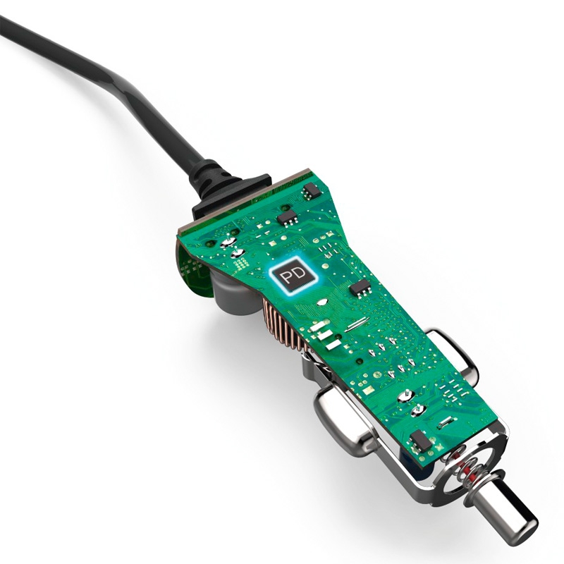 Hama Kfz-Ladegerät, USB Type-C, Power Delivery (PD), 3A, Schwarz