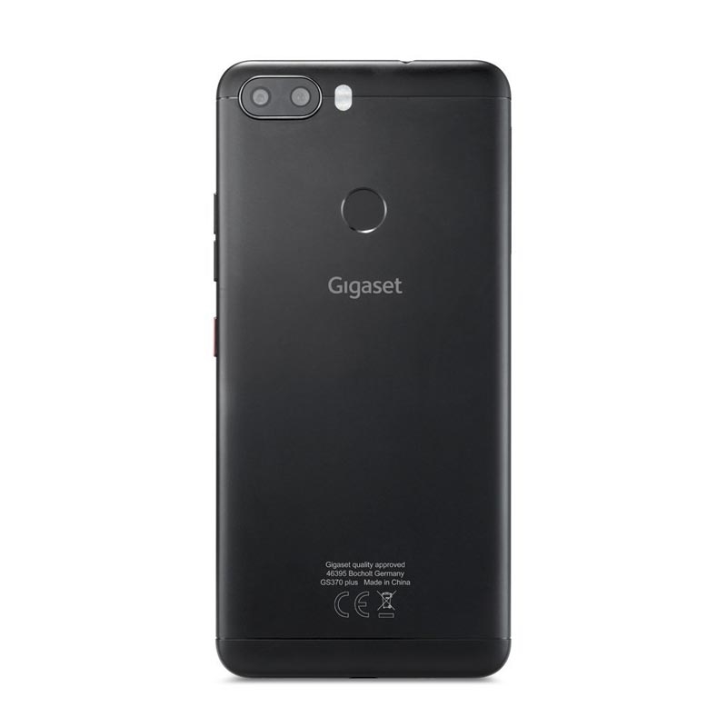 Gigaset GS370 Dual-SIM Smartphone jet black