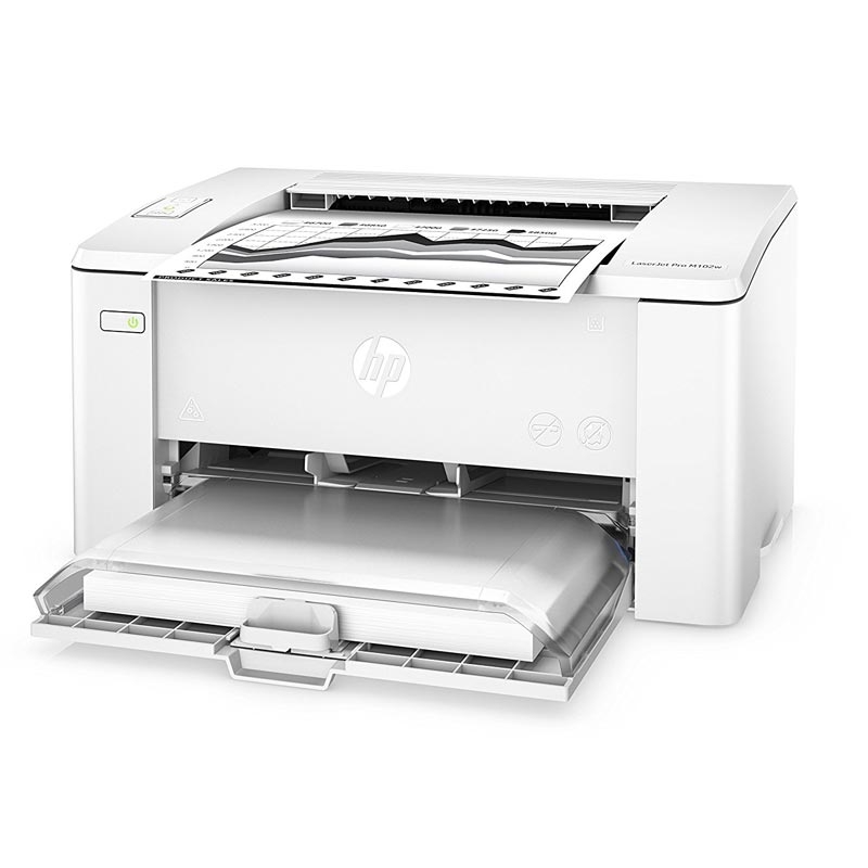 HP LaserJet Pro M102w Laserdrucker weiß