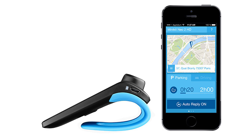 Parrot MINIKIT Neo2 HD Schwarz Freisprecheinrichtung