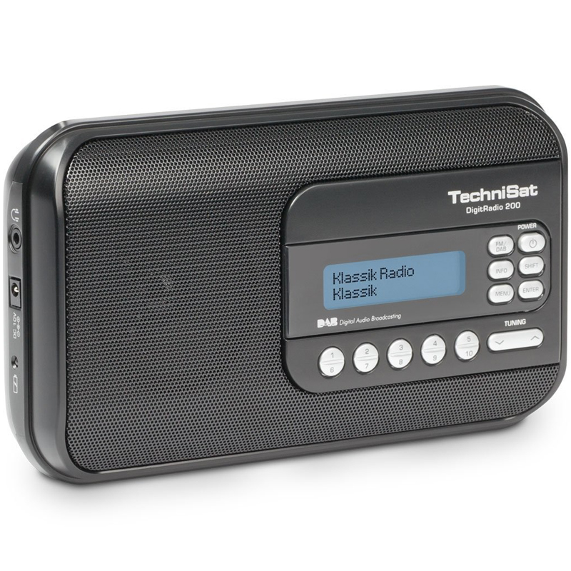 TechniSat portables Digitalradio 200 si-sw