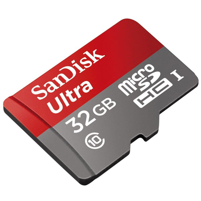 SanDisk Ultra Android microSDHC 32GB Class 10 Speicherkarte + SD-Adapter