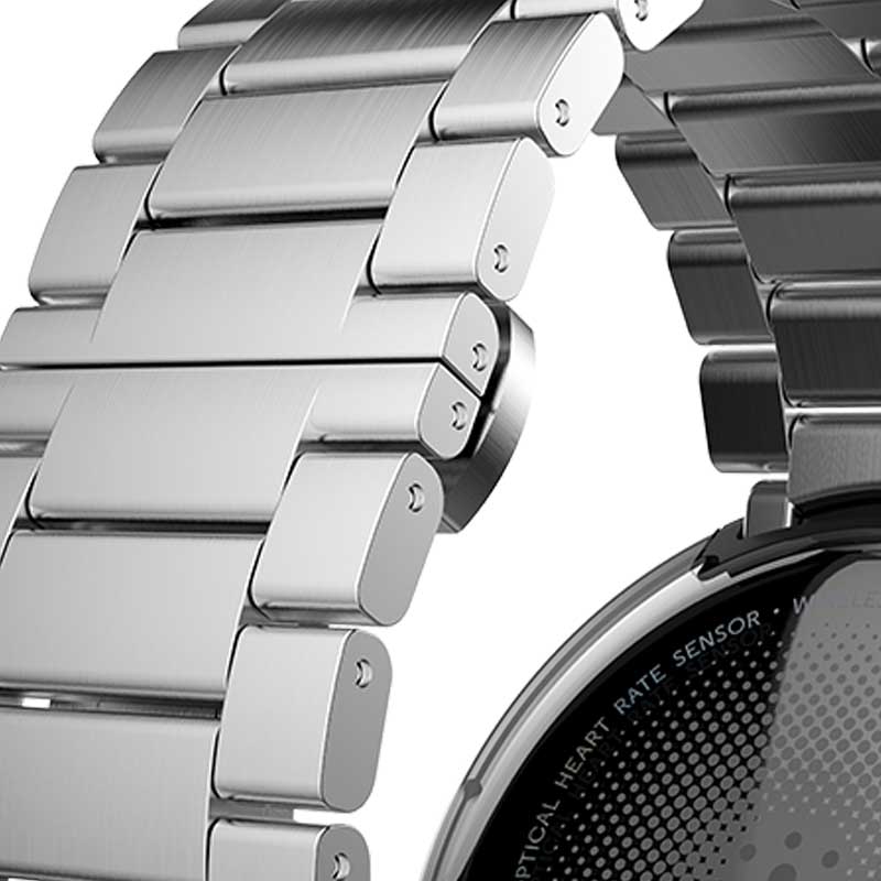 Motorola Moto 360 Smart Watch mit Metallband silber Ausstellungsgerät