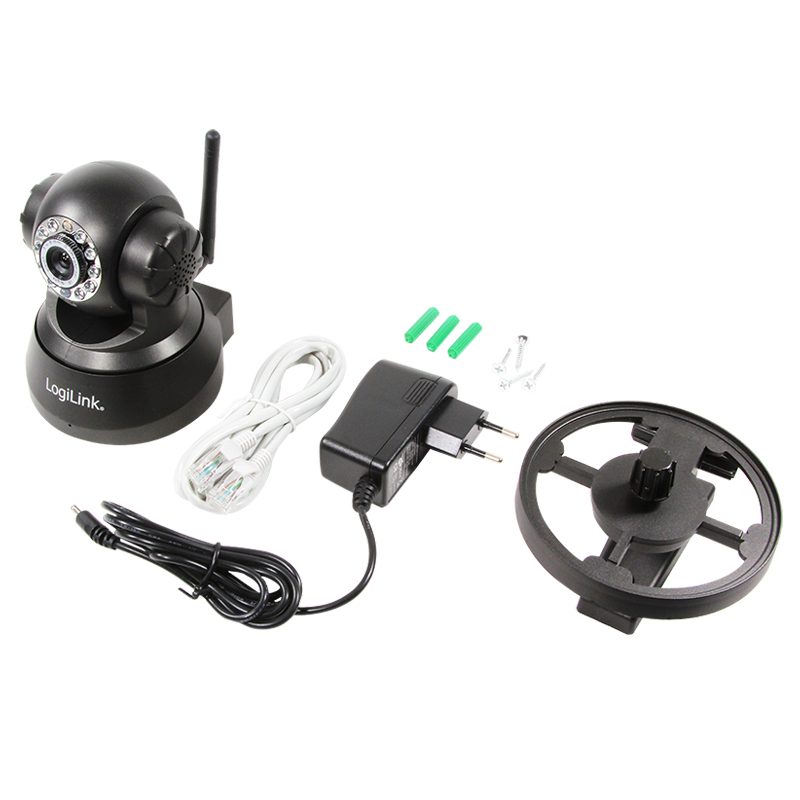 LogiLink Wireless WLAN IP Kamera mit Mikro (WC0030A)