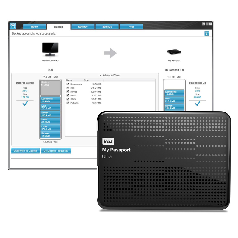 Western Digital My Passport Ultra 1,5 TB USB 3.0