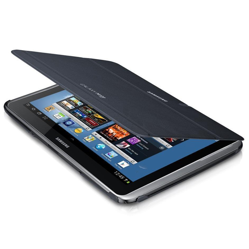 Samsung Cover Note Diary Design anthrazit für Note N8000 / N8010