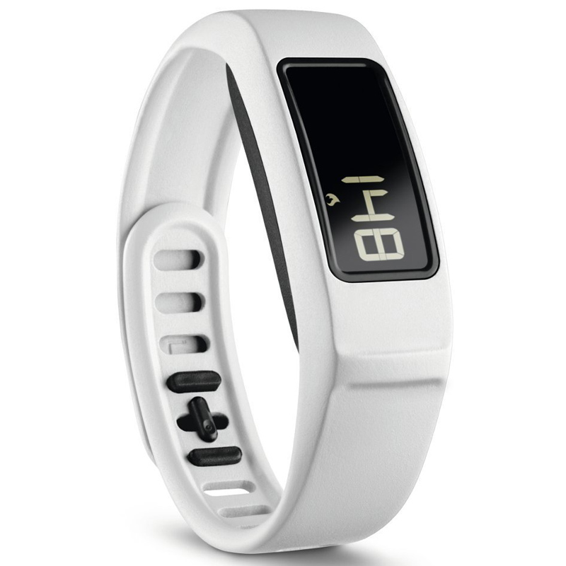 Garmin vivofit 2 mit Brustgurt weiß Fitnessband
