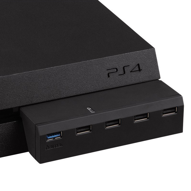 Hama USB-Erweiterung für PS4, 5-fach