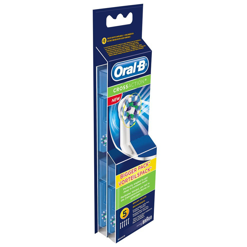 Braun Oral-B CrossAction Aufsteckbürsten 5er Pack