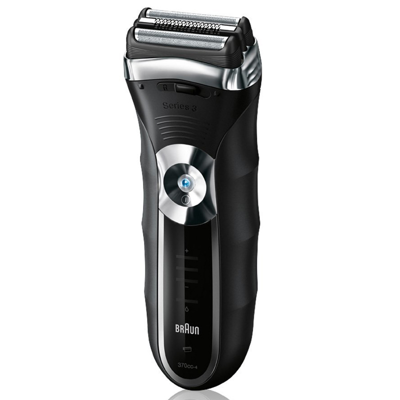 Braun Series 3 370cc-4 Rasierer mit Reinigungsstation schwarz